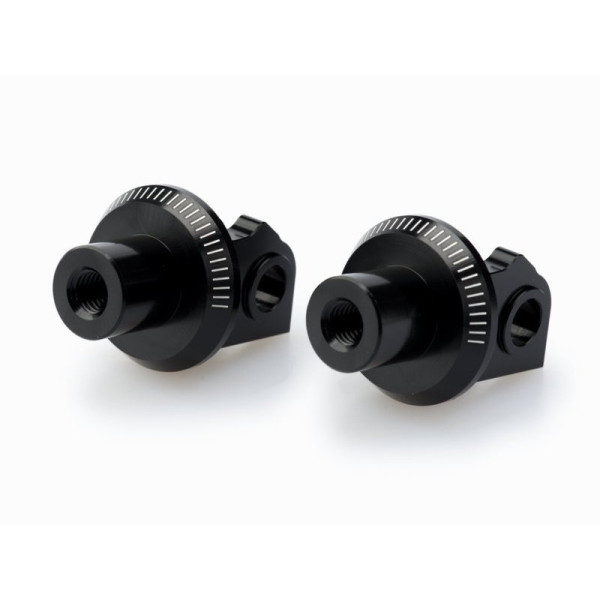 Puig Footpeg Adaptors Black